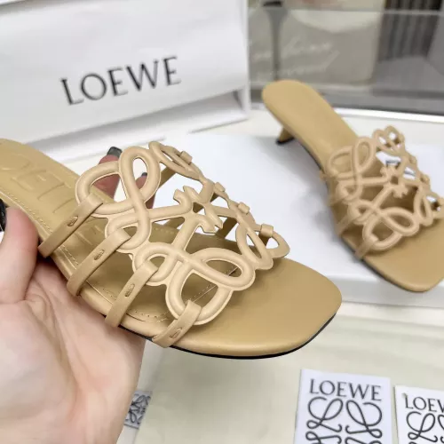 Replica LOEWE Slippers For Women #1320694 $85.00 USD for Wholesale