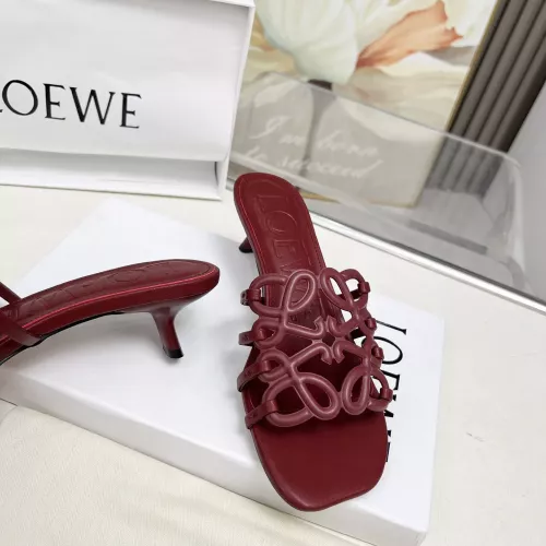 Replica LOEWE Slippers For Women #1320696 $85.00 USD for Wholesale