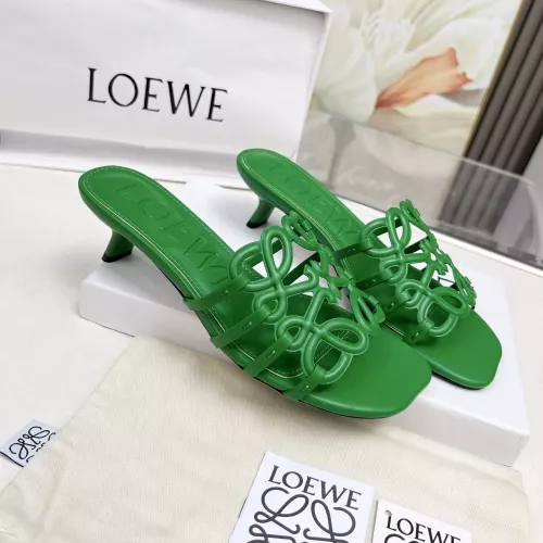 Replica LOEWE Slippers For Women #1320697 $85.00 USD for Wholesale