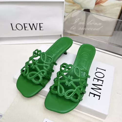 Replica LOEWE Slippers For Women #1320697 $85.00 USD for Wholesale