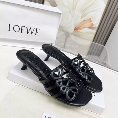 Replica LOEWE Slippers For Women #1320698 $85.00 USD for Wholesale