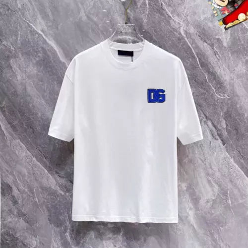 Dolce &amp; Gabbana D&amp;G T-Shirts Short Sleeved For Unisex #1320984, $25.00 USD, [ITEM#1320984], Dolce &amp; Gabbana D&amp;G T-Shirts