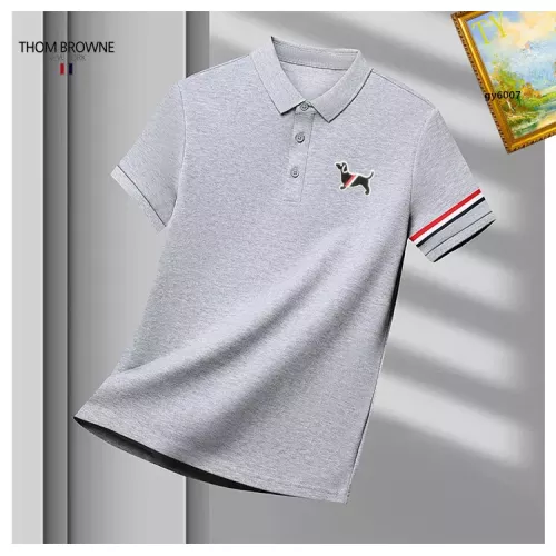 Thom Browne TB T-Shirts Short Sleeved For Men #1321021, $29.00 USD, [ITEM#1321021], Thom Browne TB T-Shirts