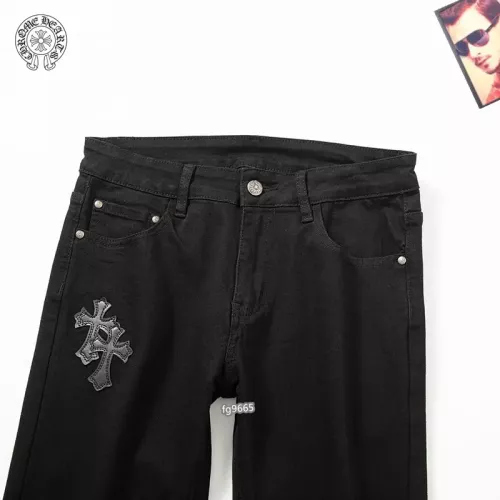 Replica Chrome Hearts Jeans For Men #1321283 $42.00 USD for Wholesale