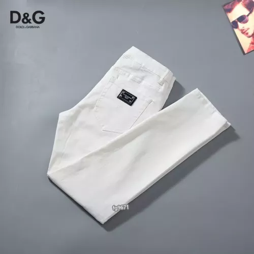 Replica Dolce & Gabbana D&G Jeans For Men #1321295 $42.00 USD for Wholesale