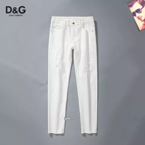 Replica Dolce & Gabbana D&G Jeans For Men #1321295 $42.00 USD for Wholesale