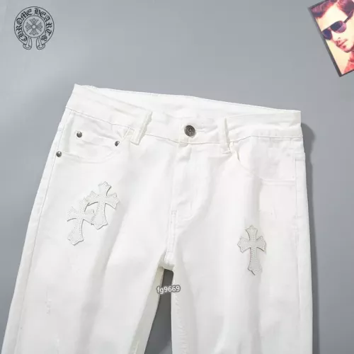 Replica Chrome Hearts Jeans For Men #1321296 $42.00 USD for Wholesale