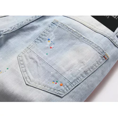 Replica Balmain Jeans For Men #1321329 $42.00 USD for Wholesale