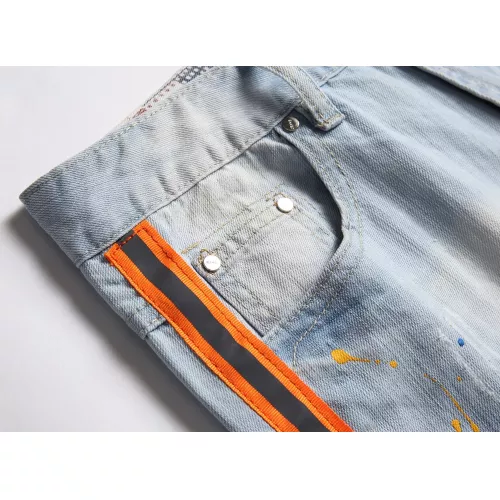 Replica Balmain Jeans For Men #1321329 $42.00 USD for Wholesale