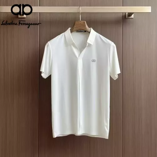Salvatore Ferragamo Shirts Short Sleeved For Men #1321379