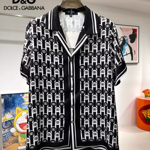 Replica Dolce & Gabbana D&G Tracksuits Short Sleeved For Men #1321438 $76.00 USD for Wholesale