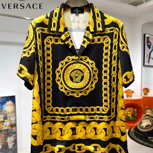 Replica Versace Tracksuits Short Sleeved For Men #1321445 $76.00 USD for Wholesale