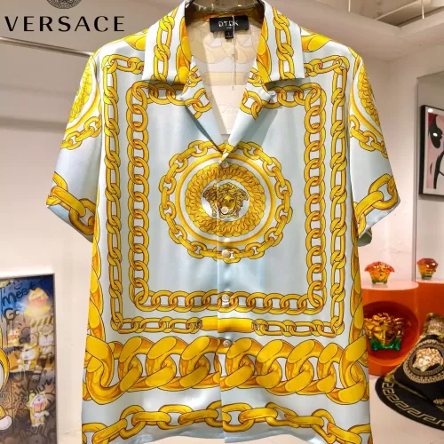 Replica Versace Tracksuits Short Sleeved For Men #1321447 $76.00 USD for Wholesale