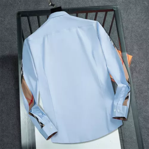 Replica Burberry Shirts Long Sleeved For Men #1321460 $40.00 USD for Wholesale