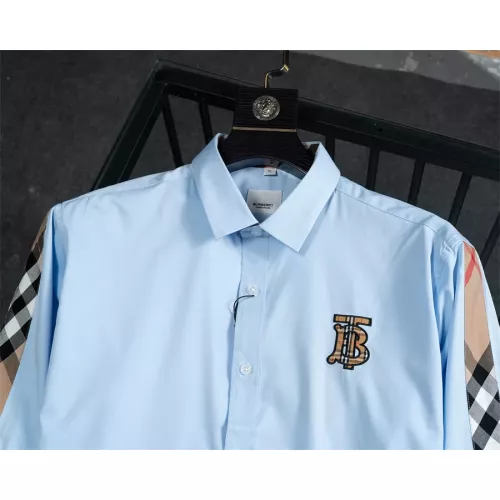 Replica Burberry Shirts Long Sleeved For Men #1321460 $40.00 USD for Wholesale