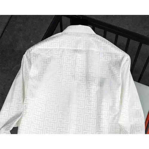 Replica Balmain Shirts Long Sleeved For Men #1321476 $48.00 USD for Wholesale