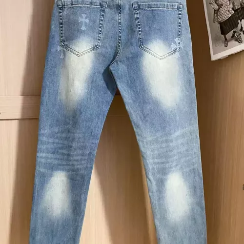 Replica Chrome Hearts Jeans For Men #1321987 $48.00 USD for Wholesale