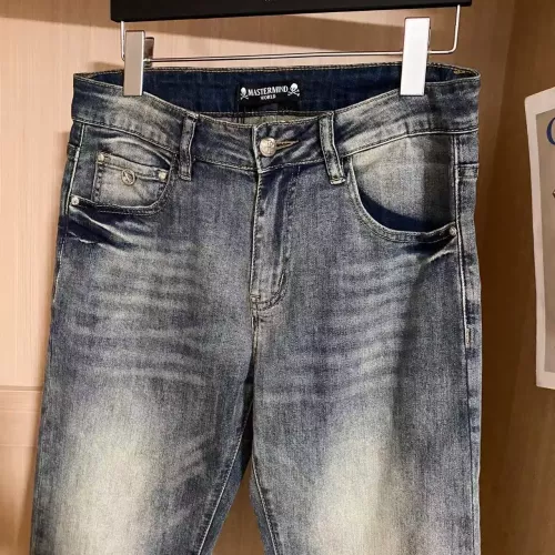 Replica Philipp Plein PP Jeans For Men #1321992 $48.00 USD for Wholesale