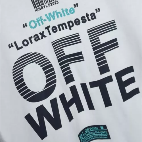Replica Off-White T-Shirts Short Sleeved For Unisex #1322075 $32.00 USD for Wholesale