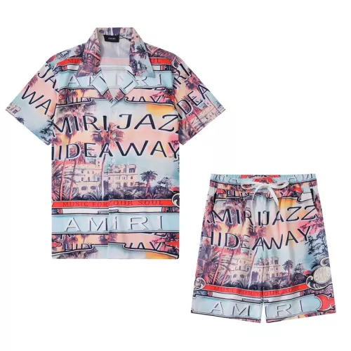 Amiri Tracksuits Short Sleeved For Men #1322813
