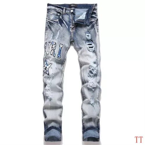 Replica Amiri Jeans For Men #1322869 $48.00 USD for Wholesale
