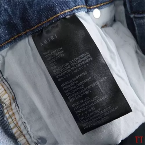 Replica Amiri Jeans For Men #1322880 $48.00 USD for Wholesale