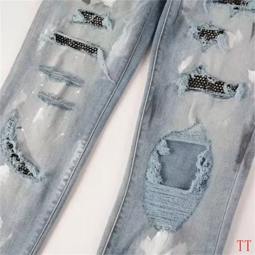 Replica Amiri Jeans For Men #1322884 $48.00 USD for Wholesale