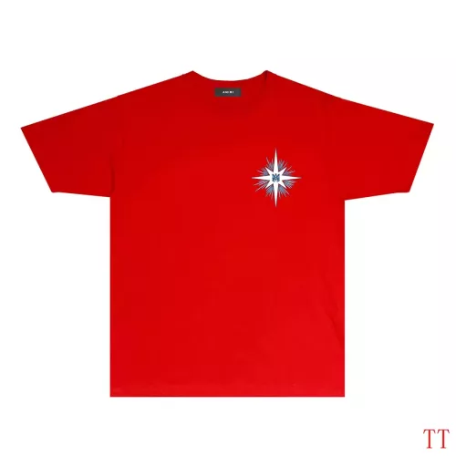 Replica Amiri T-Shirts Short Sleeved For Unisex #1323216 $32.00 USD for Wholesale
