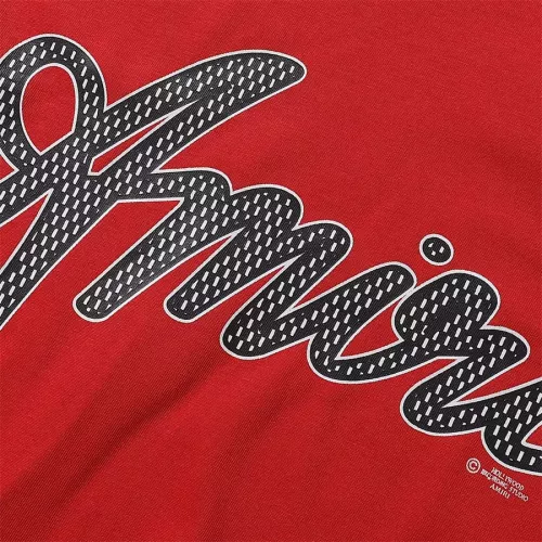 Replica Amiri T-Shirts Short Sleeved For Unisex #1323358 $32.00 USD for Wholesale