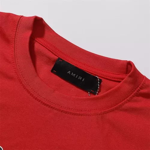 Replica Amiri T-Shirts Short Sleeved For Unisex #1323358 $32.00 USD for Wholesale