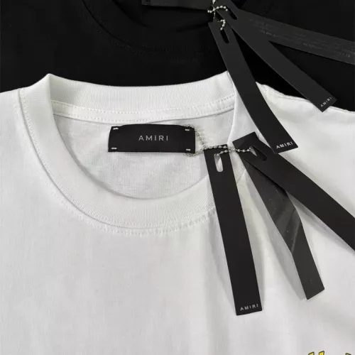 Replica Amiri T-Shirts Short Sleeved For Unisex #1323360 $34.00 USD for Wholesale