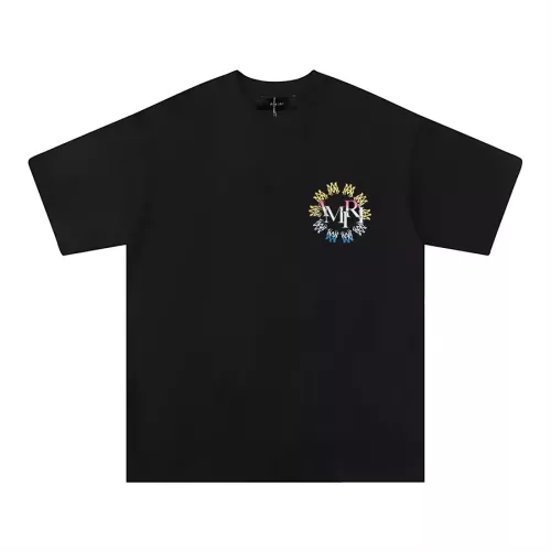Replica Amiri T-Shirts Short Sleeved For Unisex #1323361 $34.00 USD for Wholesale