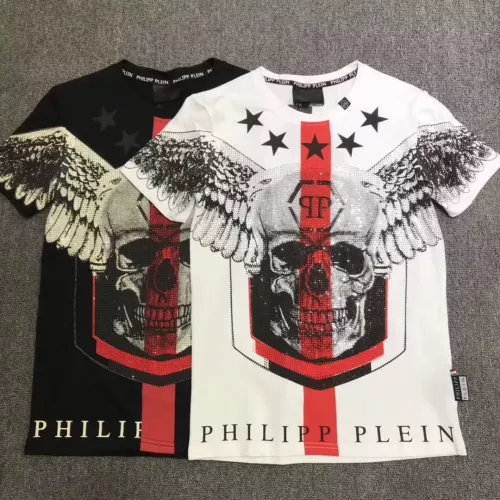 Replica Philipp Plein PP T-Shirts Short Sleeved For Men #1324054 $27.00 USD for Wholesale