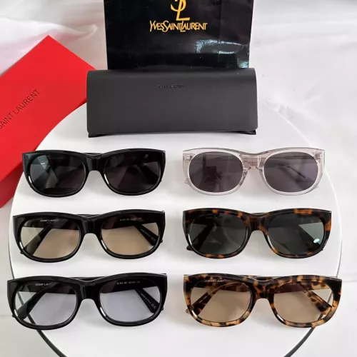 Replica Yves Saint Laurent YSL AAA Quality Sunglasses #1324463 $56.00 USD for Wholesale