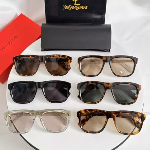 Replica Yves Saint Laurent YSL AAA Quality Sunglasses #1324480 $56.00 USD for Wholesale