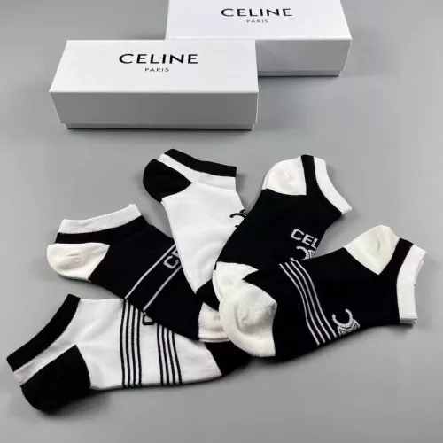 Replica Celine Socks For Women #1324513 $25.00 USD for Wholesale