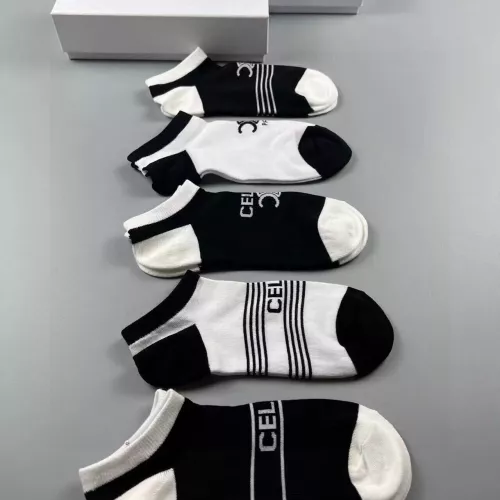 Replica Celine Socks For Women #1324513 $25.00 USD for Wholesale