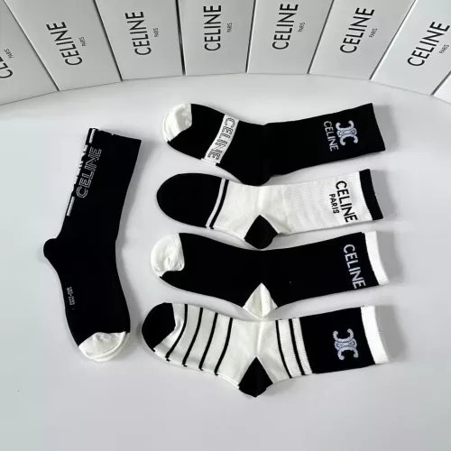 Replica Celine Socks #1324637 $29.00 USD for Wholesale