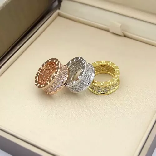 Replica Bvlgari Rings In Rose Gold #1326378 $29.00 USD for Wholesale