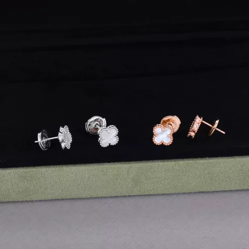 Replica Van Cleef & Arpels Earrings For Women #1326416 $32.00 USD for Wholesale