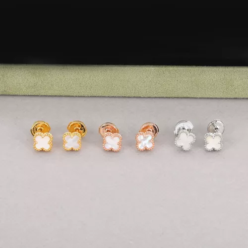 Replica Van Cleef & Arpels Earrings For Women #1326417 $32.00 USD for Wholesale
