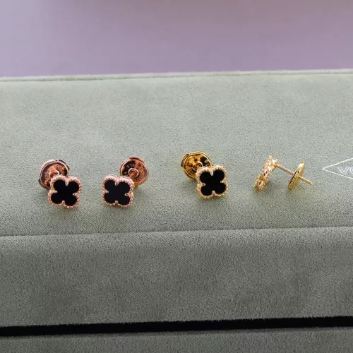 Replica Van Cleef & Arpels Earrings For Women #1326420 $32.00 USD for Wholesale