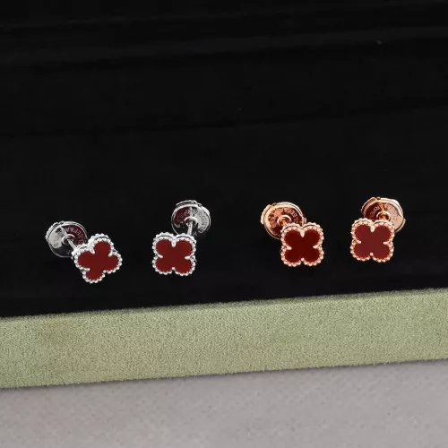 Replica Van Cleef & Arpels Earrings For Women #1326421 $32.00 USD for Wholesale