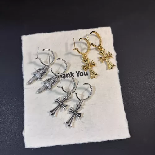 Replica Chrome Hearts Earrings #1326815 $32.00 USD for Wholesale