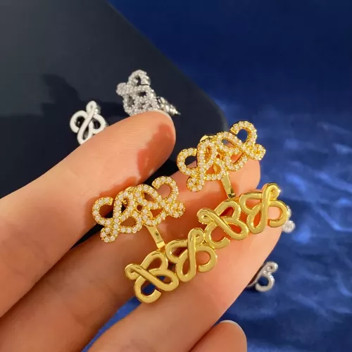 Replica LOEWE Earrings In Silver For Women #1327462 $29.00 USD for Wholesale