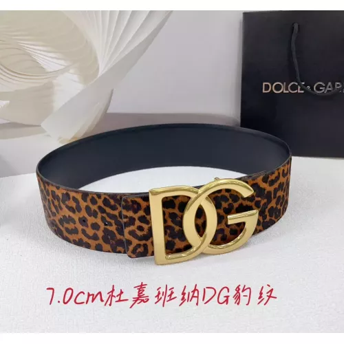 Replica Dolce & Gabbana D&G AAA Quality Belts In 7.0cm For Unisex #1327481 $60.00 USD for Wholesale