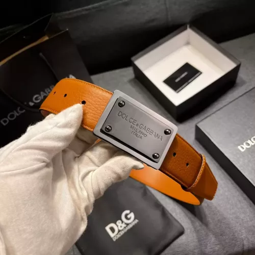 Replica Dolce & Gabbana D&G AAA Quality Belts In 3.8cm For Men #1327485 $72.00 USD for Wholesale