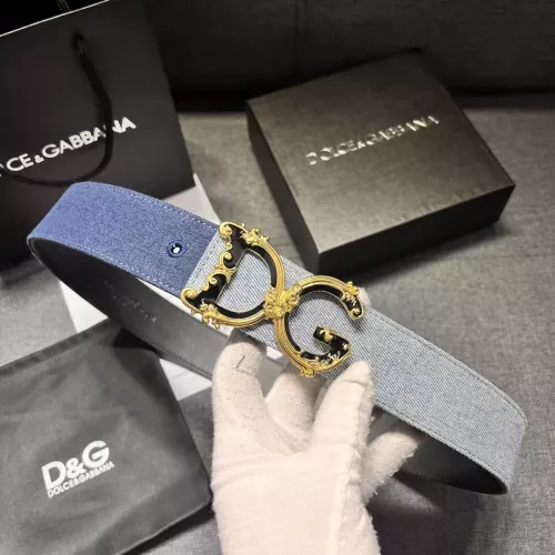 Replica Dolce & Gabbana D&G AAA Quality Belts In 3.8cm For Unisex #1327489 $72.00 USD for Wholesale