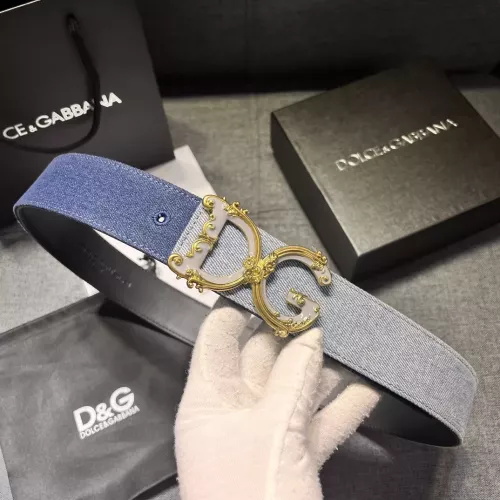 Replica Dolce & Gabbana D&G AAA Quality Belts In 3.8cm For Unisex #1327490 $72.00 USD for Wholesale