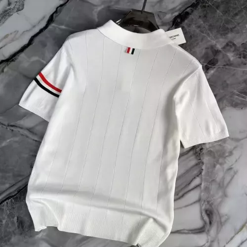 Replica Thom Browne TB T-Shirts Short Sleeved For Men #1328123 $42.00 USD for Wholesale